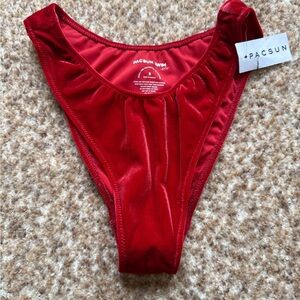 PacSun Red Bikini Bottom